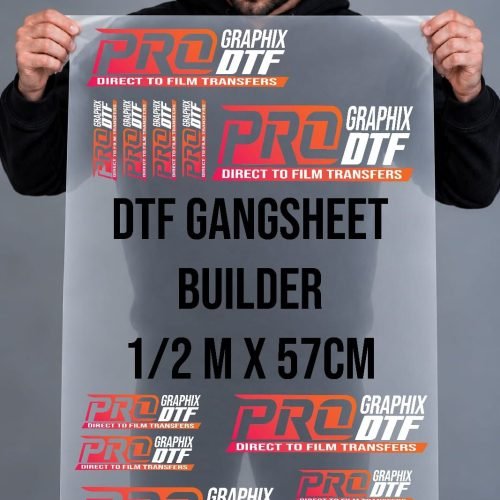 DTF gang sheet builder, half a metre x 57 cm